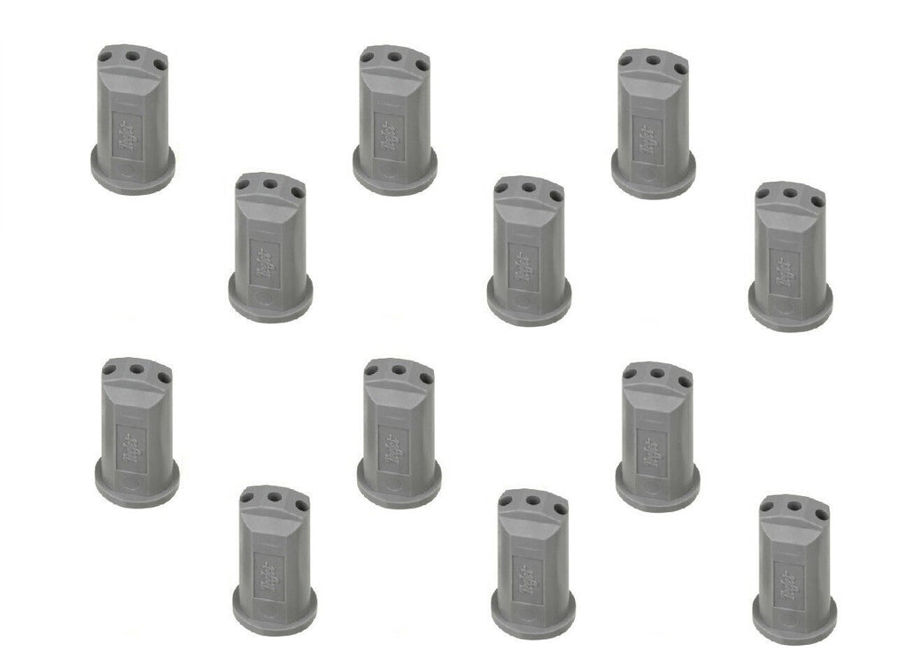 Pack of 12 - TeeJet Stream-Jet SJ-3 3-Stream Outlet Spray Tip 0.60 GPM @ 40 PSI