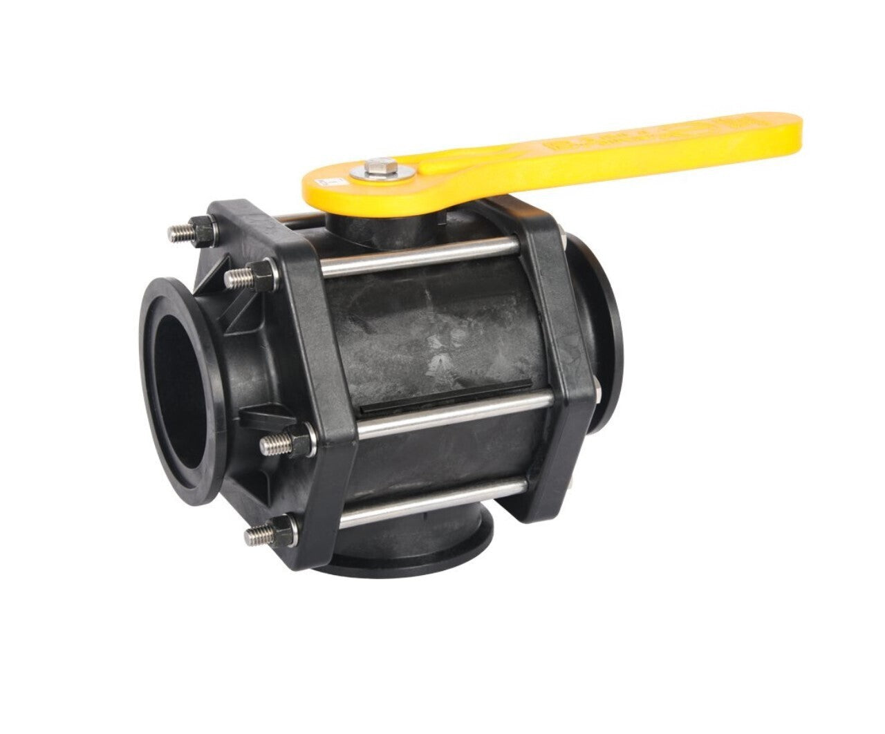 Banjo 3" 3-Way Bottom Load Poly Manifold Ball Valve MV300BL