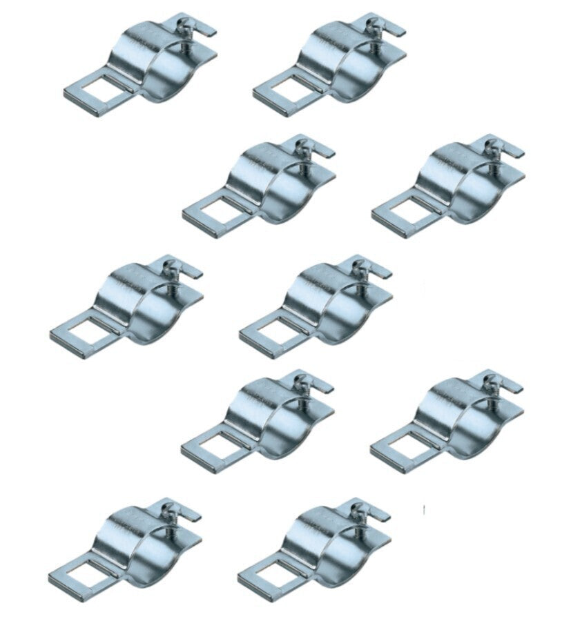 Pack of 10 - TeeJet Quick Nozzle Body Vari-Spacing Clamp Fits 1" Round OD Tubing