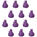 Pack of 12 - TeeJet AI Flat Spray Tip Purple 110° Polymer with Ceramic Insert