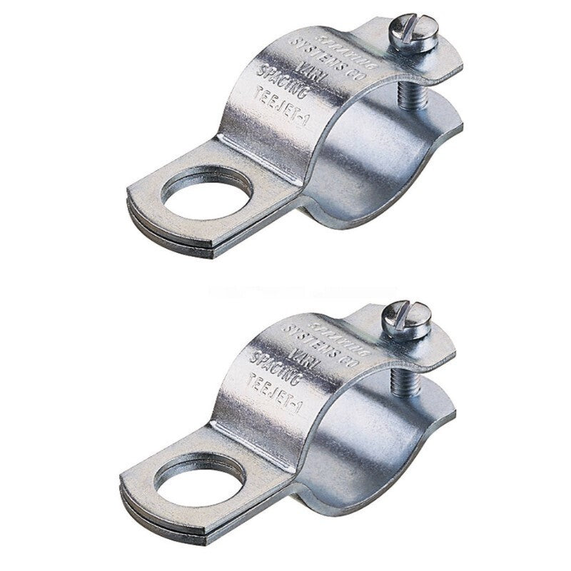 Pack of 2 - TeeJet Clamp For Hose Shank Nozzle Bodies Fits 1/2" Round OD Tubing