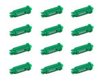 Pack of 12 - TeeJet Air Induction Flat Spray Tips Green 110° Polymer Visiflo