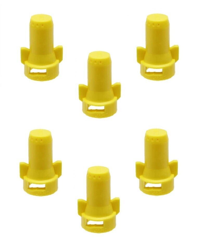 Pack of 6 - TeeJet Stream-Jet SJ-7 7-Stream Outlet Spray Tip 0.2 GPM @ 40 PSI