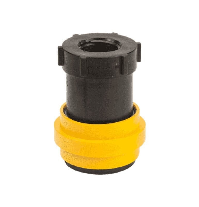 1" Female NPT Dry Poppet Coupling w/ FKM Viton Seals DPCF100