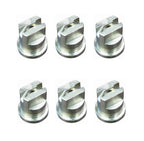 Pack of 6 - TeeJet SS Extended Range Flat Fan Spray Tip Rated 1.0 GPM @ 40 PSI