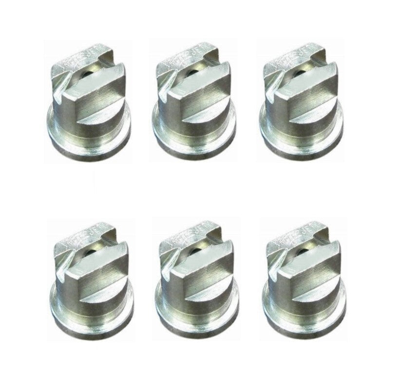 Pack of 6 - TeeJet SS Extended Range Flat Fan Spray Tip Rated 1.0 GPM @ 40 PSI