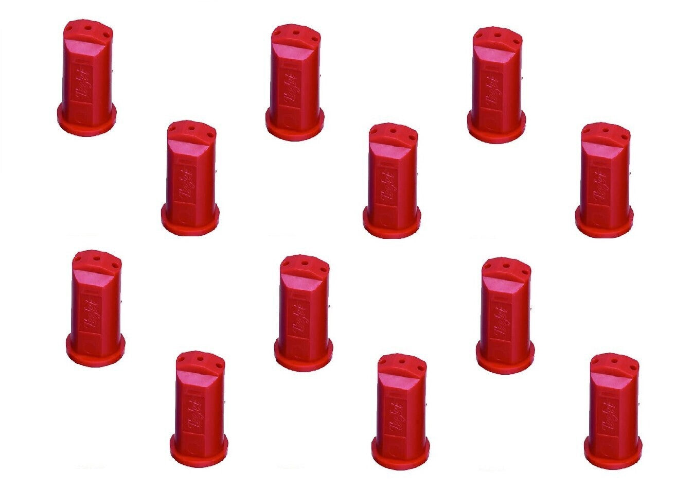 Pack of 12 - TeeJet Stream-Jet SJ-3 3-Stream Outlet Spray Tip 0.40 GPM @ 40 PSI