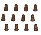 Pack of 12 - TeeJet Polymer Wide Angle Spray Tips Rated 0.5 GPM @ 40 PSI