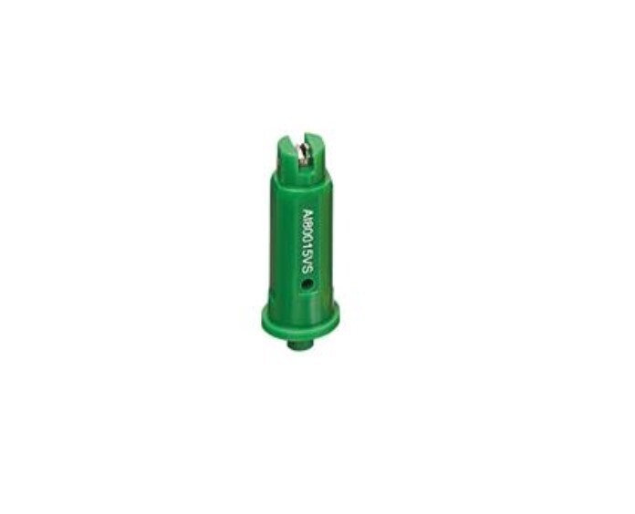 TeeJet AI Green Flat Spray Tip 80° Polymer w/ SS Insert 0.15 GPM @ 40 PSI