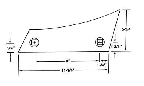 Replacement Plow Shin Bottom 219-419-619 Series 12" - 14" - 16" - 18" WO9