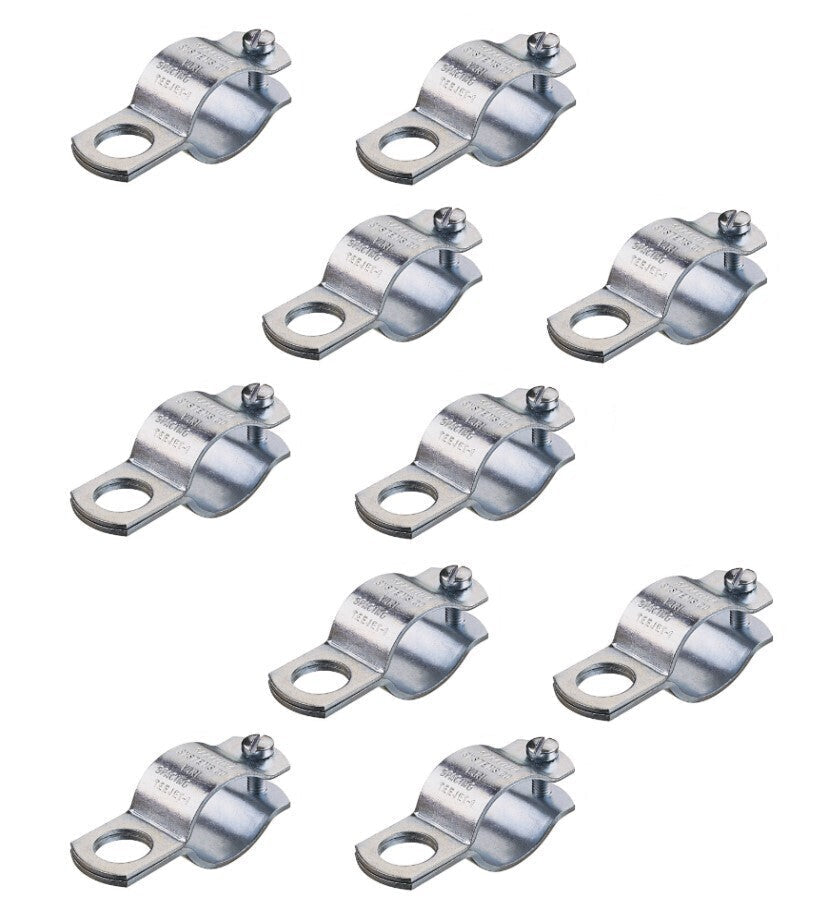 Pack of 10 - TeeJet Clamp For Hose Shank Nozzle Bodies Fits 1/2" Round OD Tubing