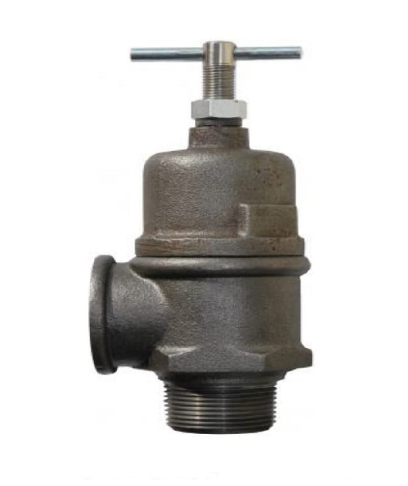 Pressure Relief Cast Iron Valve 1-1/4" BSP Male x 1-1/4" BSP Female 2070-4