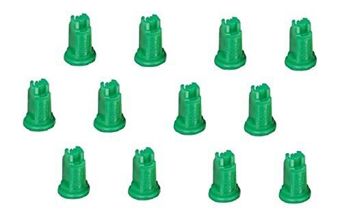 Pack of 12 - TeeJet Air Induction XR Flat Spray Tips Green 110° 0.15 GPM @ 40PSI