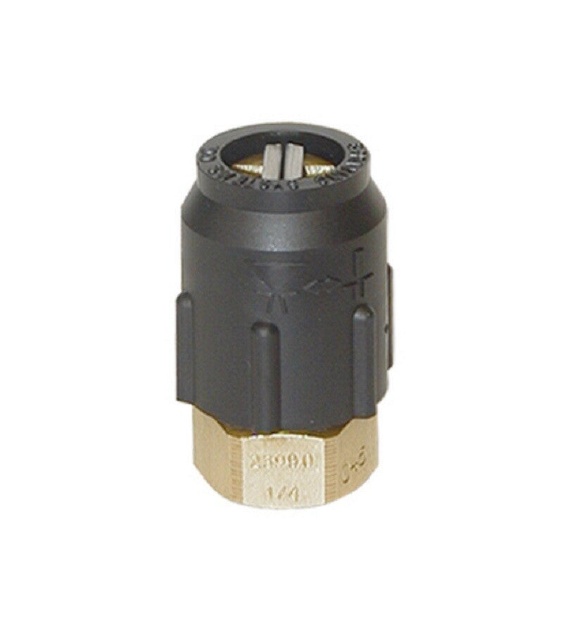 Adjustable WashJet Nozzle 1/4" Female Inlet w/ 5.5 Orifice Size @ 3000 PSI
