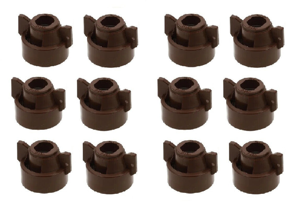 Pack of 12 - Quick TeeJet Brown Nylon Cap For TJ60, AI, SJ3 & More Style Tips