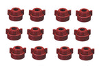 Pack of 12 - Quick TeeJet Red Nylon Cap For TJ60, AI, SJ3, DGTJ & More Style Tip