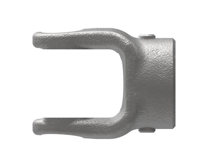 Weasler 1-1/8" Round Bore 1/4" & 5/16" Keyway & Set Screw Implement Yoke 6N