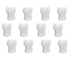 Pack of 12 - TeeJet AI Turbo TwinJet White Flat Spray Tip Rated 0.8 GPM @ 40 PSI