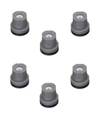 Pack of 6 - TeeJet TXR ConeJet Hollow Cone Nozzle Spray Tips 0.30 GPM @ 40 PSI