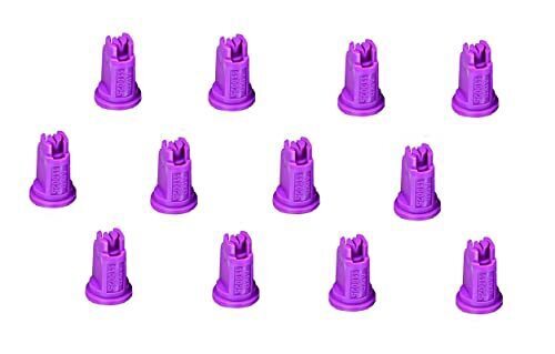 Pack of 12 - TeeJet Air Induction XR Flat Spray Tip Purple 110° 0.25 GPM @ 40PSI
