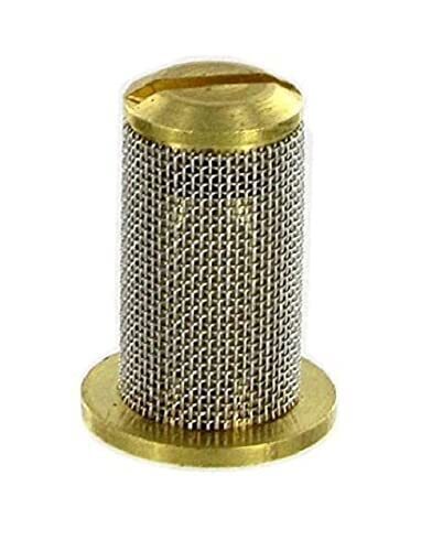 50 of Teejet Brass Check Valve Tip Strainer w/ SS 50 Mesh Screen Opens @ 5 PSI
