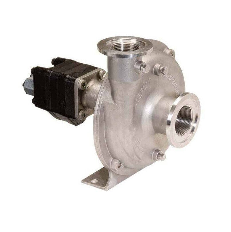 Ace Hydraulic Driven Centrifugal Stainless Pump 1.5" Suction x 1.25" Discharge