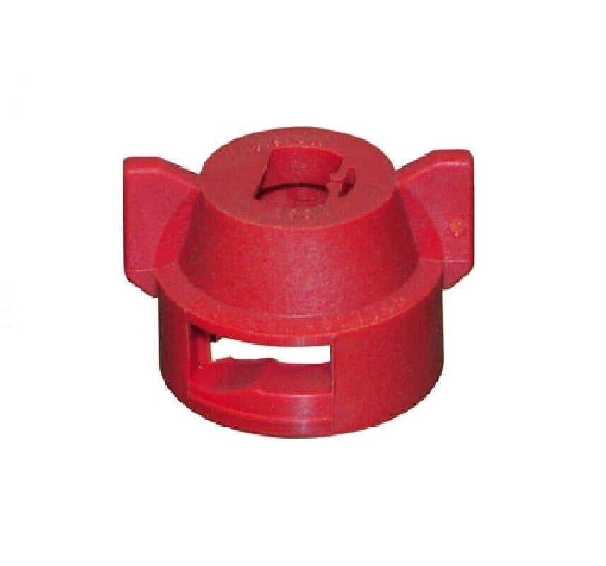 Pack of 50 - Quick TeeJet Red Nylon Cap For Flat, TP Standard & XR Style Tips
