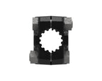 Weasler 1" Bore x 15 Spline Clamp Lawn & Garden Yoke w/ Bolt Holes & Set Screw