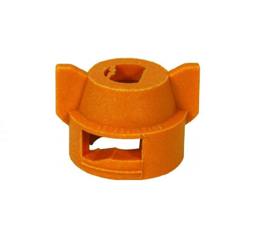 Pack of 25 - Quick TeeJet Orange Nylon Cap For Flat, TP Standard & XR Style Tips