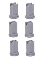 Pack of 6 - Greenleaf Low Pressure Air Mix Venturi Gray Spray Tip Nozzle 110°