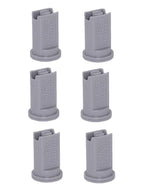 Pack of 6 - Greenleaf Low Pressure Air Mix Venturi Gray Spray Tip Nozzle 110°