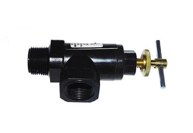 Pressure Relief/Regulating Valve 1/2" NPT Inlet 3/4" Outlet w/ 0-250 PSI Range