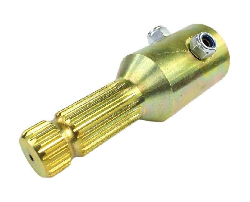 PTO Adapter 1-3/4" 20 Spline Female x 1-3/8" 21 Spline Male - Extends PTO 4-1/2"