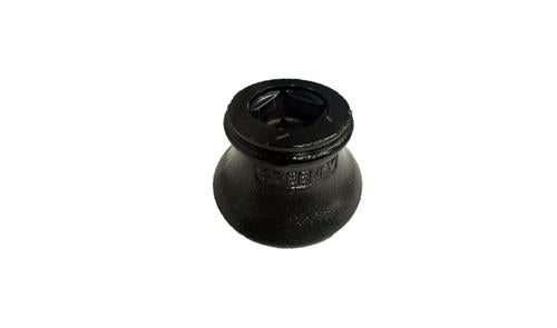 Hipper Spool 2-1/4" Length x 4" OD Replaces Amco Hipper with 1-1/8" Axle 3180
