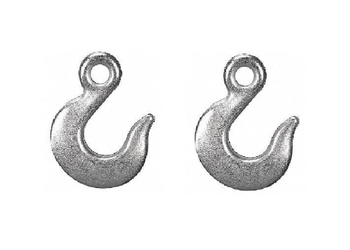 Pack of 2 - 5/16" Chain Slip Hook Grade 30 w/ 1,900 LB Load Limit 07408