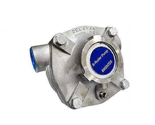 Delavan 8 Roller Diamond Pump 15/16" Shaft & 1" NPT Inlet & Outlet 8900DSS