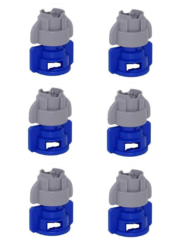 Pack of 6 - Greenleaf Medium Pressure TurboDrop XL Blue/Gray Spray Nozzle 110°