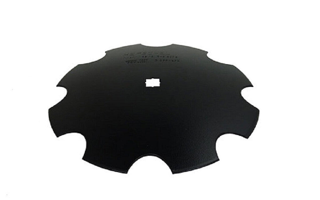 22" Notched Disc Harrow Blade 1-1/8" Square 6 Gauge 5 MM Thick N226118