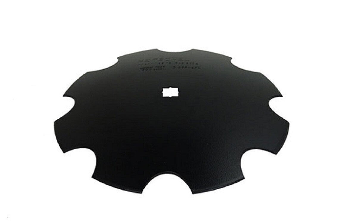 22" Notched Disc Harrow Blade 1-1/8" Square 6 Gauge 5 MM Thick N226118