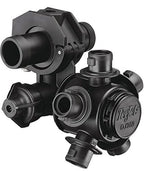 2 of 5-Outlet Quick Nozzle Body w/ Check Valve 3/4" ID Double Hose Shank For Dry