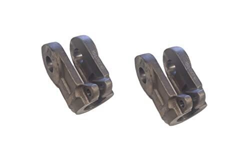 2 of Hydraulic Cylinder Clevis Rod Yoke End 1-1/4" Threaded Rod x 1.25" Pin Hole