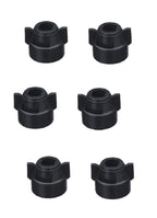Pack of 6 - Quick TeeJet Black Nylon Cap For TK-V & TF-V Style Spray Tips