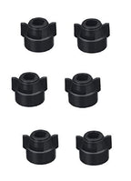 Pack of 6 - Quick TeeJet Black Nylon Cap For TK-V & TF-V Style Spray Tips