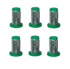 6 of Teejet Poly Check Valve Tip Strainer w/ SS 100 Mesh Screen Opens @ 10 PSI