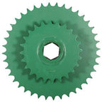 Double Lower Drive Roller Replacement For JD 447 448 566 466 567 & More AE54302