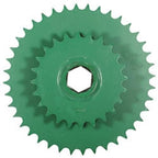 Double Lower Drive Roller Replacement For JD 447 448 566 466 567 & More AE54302