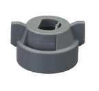 Pack of 50 - Quick TeeJet Gray Nylon Cap For TP, XR, DG, OC, Turbo & AIXR Tips