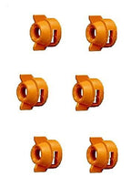 Pack of 6 - Quick TeeJet Orange Nylon Cap For TK-V & TF-V Style Spray Tip