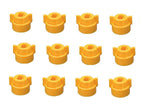 Pack of 12 - Quick TeeJet Yellow Nylon Cap For TP, XR, DG, OC, Turbo & AIXR Tips
