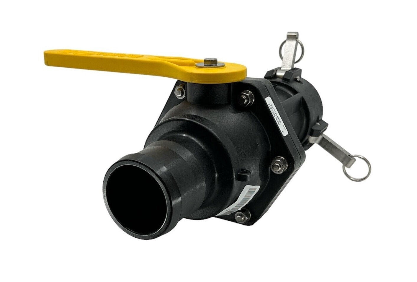 Banjo 3" Poly Full Port Ball Valve Easy-Fill with Carry Handle VSBHB305FP